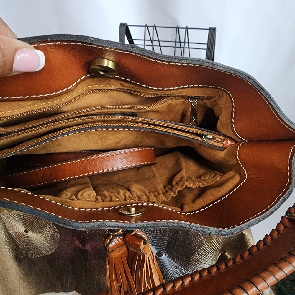 Patricia nash Torresina Leather Bucket bag - Picture 6 of 9